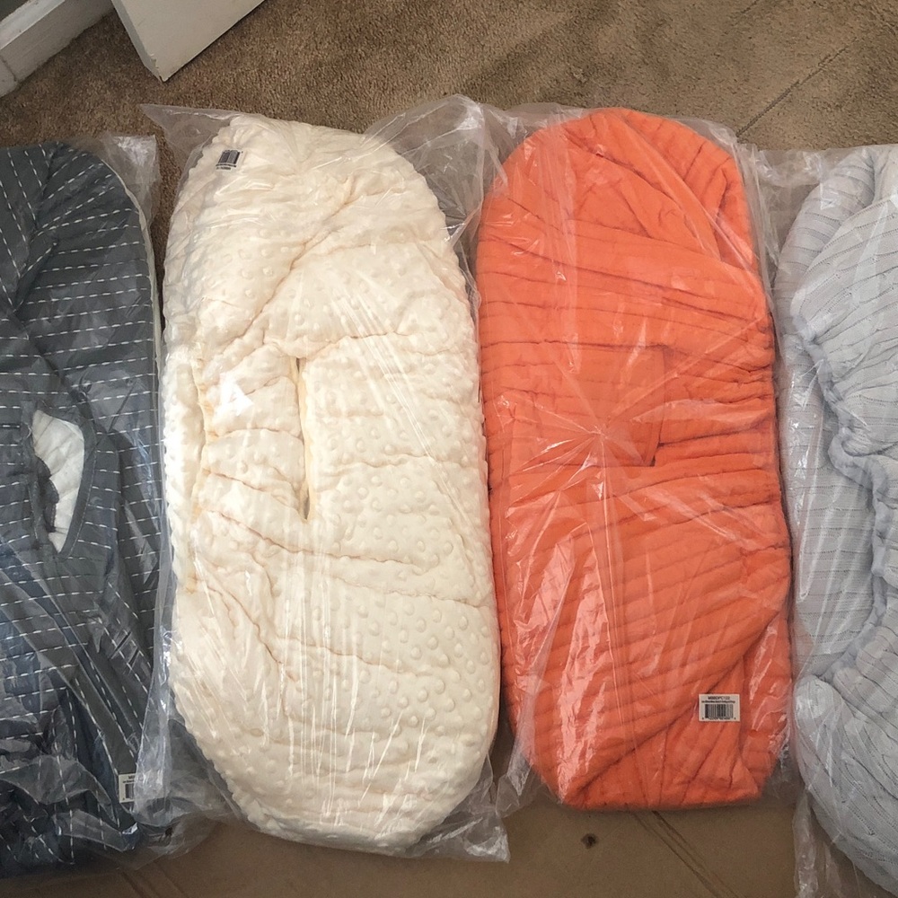 Quilted Lounger - Plush Infant Nest Assorted Colors New!